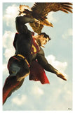 DC Comics Kunstdruck Superman 61 x 41 cm - ungerahmt - Smalltinytoystore