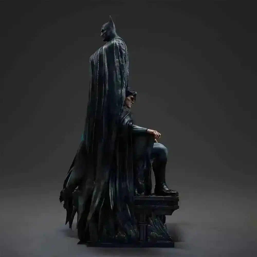 DC Comics Legacy Replica Statue 1/4 Batman and Bruce Wayne 79 cm - Smalltinytoystore