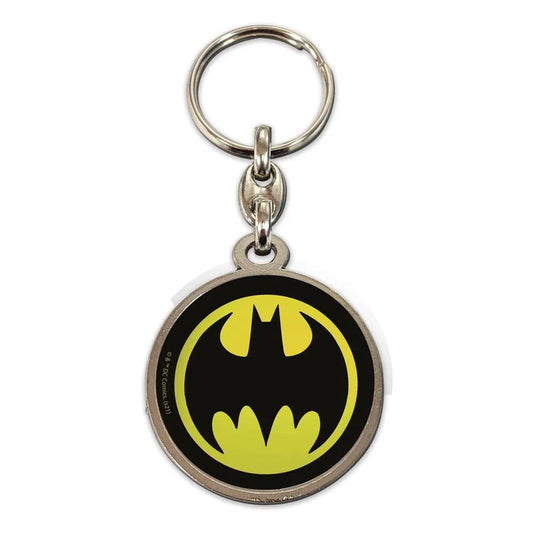 DC Comics Metall-Schlüsselanhänger Batman Logo 7 cm - Smalltinytoystore