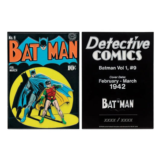 DC Comics Metallbarren Batman Detective Comics #9 Limited Edition - Smalltinytoystore