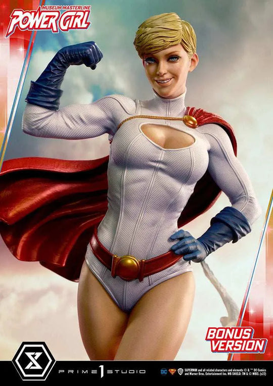 DC Comics Museum Masterline Statue Power Girl Deluxe Bonus Version 75 cm - Smalltinytoystore