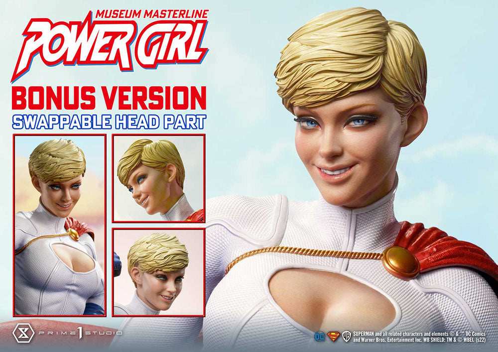 DC Comics Museum Masterline Statue Power Girl Deluxe Bonus Version 75 cm - Smalltinytoystore