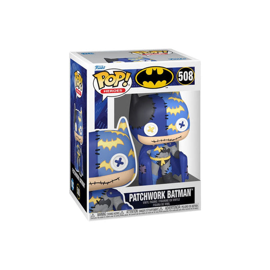 DC Comics POP! Animaton Vinyl Figur Patchwork - Batman 9 cm - Smalltinytoystore