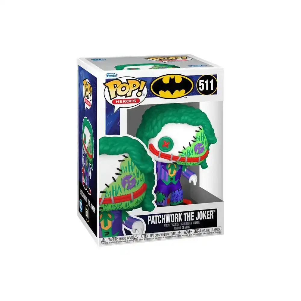 DC Comics POP! Animaton Vinyl Figur Patchwork - Joker 9 cm - Smalltinytoystore