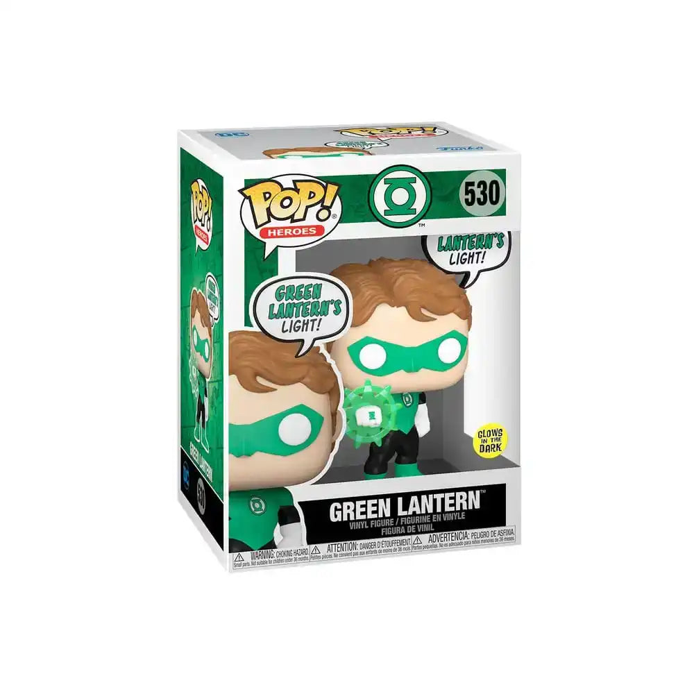 DC Comics POP! Heroes Vinyl Figur Green Lantern(Beware)(GW) 9 cm - Smalltinytoystore