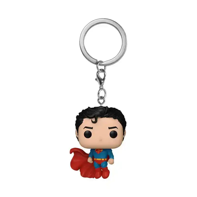 DC Comics POP! Vinyl Schlüsselanhänger 4 cm New Classics - Superman Display (12) - Smalltinytoystore