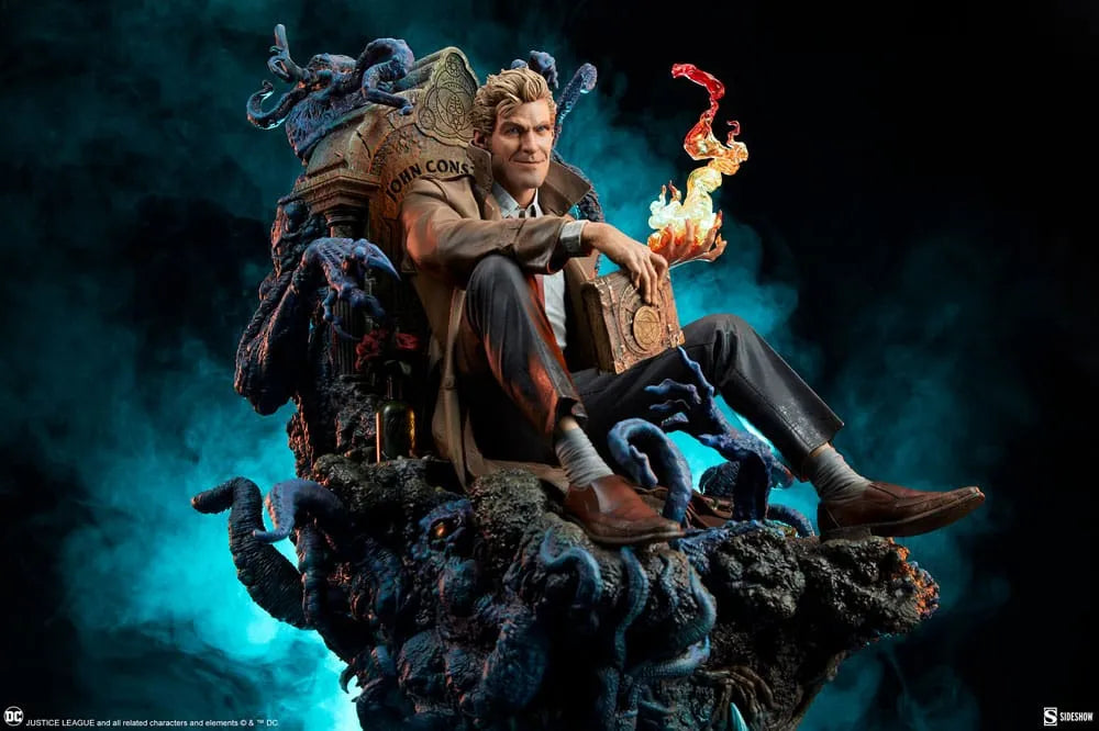 DC Comics Premium Format Statue John Constantine: Just Another Exorcism Hangover 53 cm - Smalltinytoystore