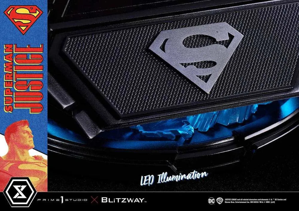 DC Comics Premium Masterline Series Statue 1/4 Superman Justice Comics 57 cm - Smalltinytoystore