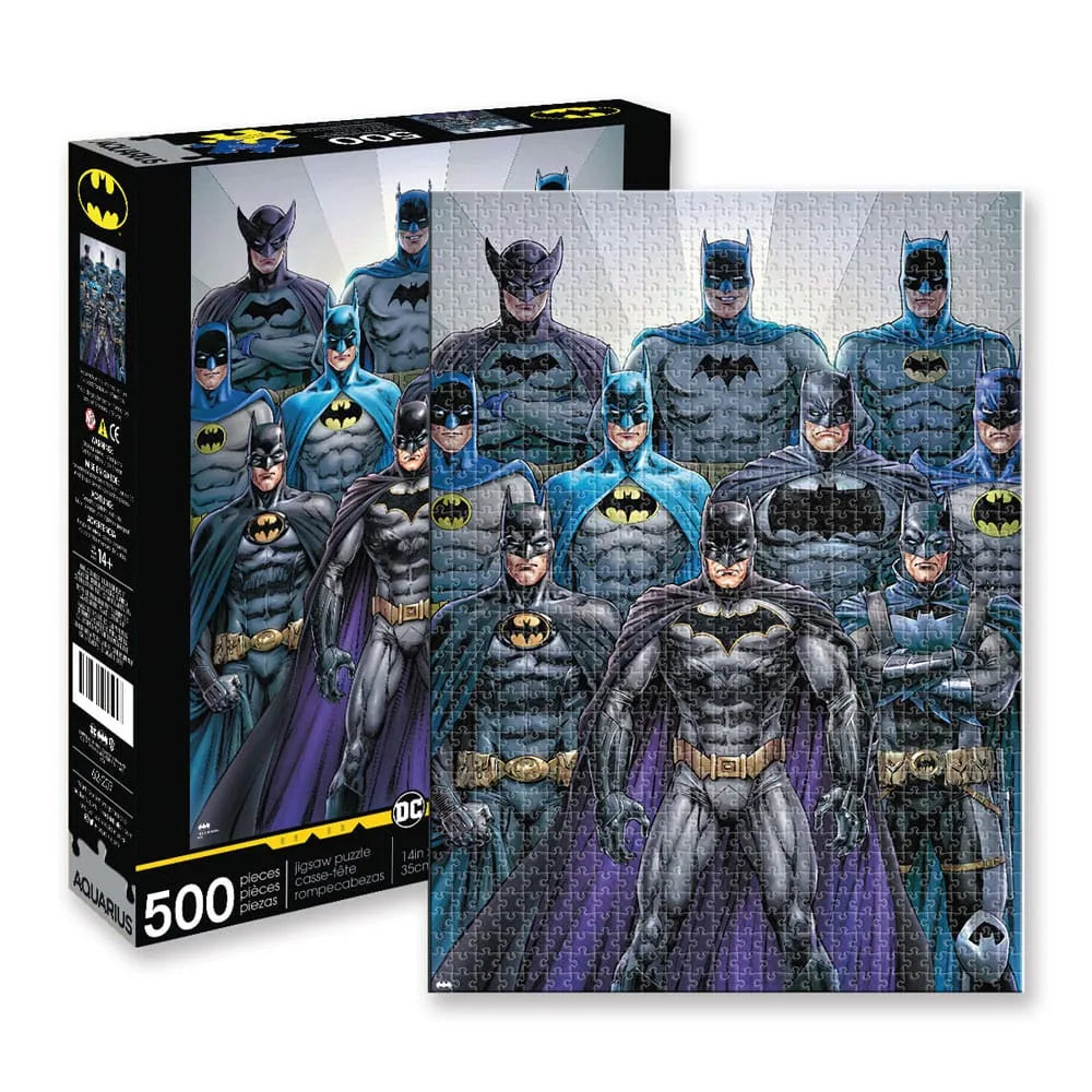 DC Comics Puzzle Batman Suits (500 Teile) - Smalltinytoystore