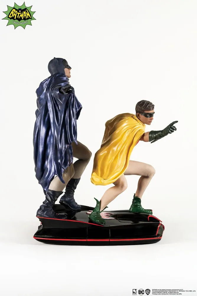 DC Comics PVC Diorama Statue 1/8 Batman & Robin 1966 23 cm - Smalltinytoystore