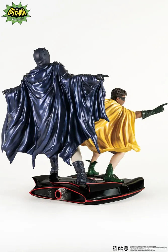 DC Comics PVC Diorama Statue 1/8 Batman & Robin 1966 23 cm - Smalltinytoystore