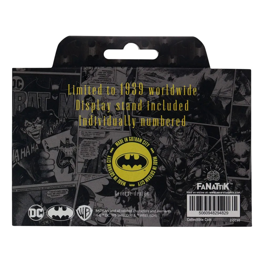 DC Comics Sammelmünze Batman 85th Anniversary Limited Edition - Smalltinytoystore