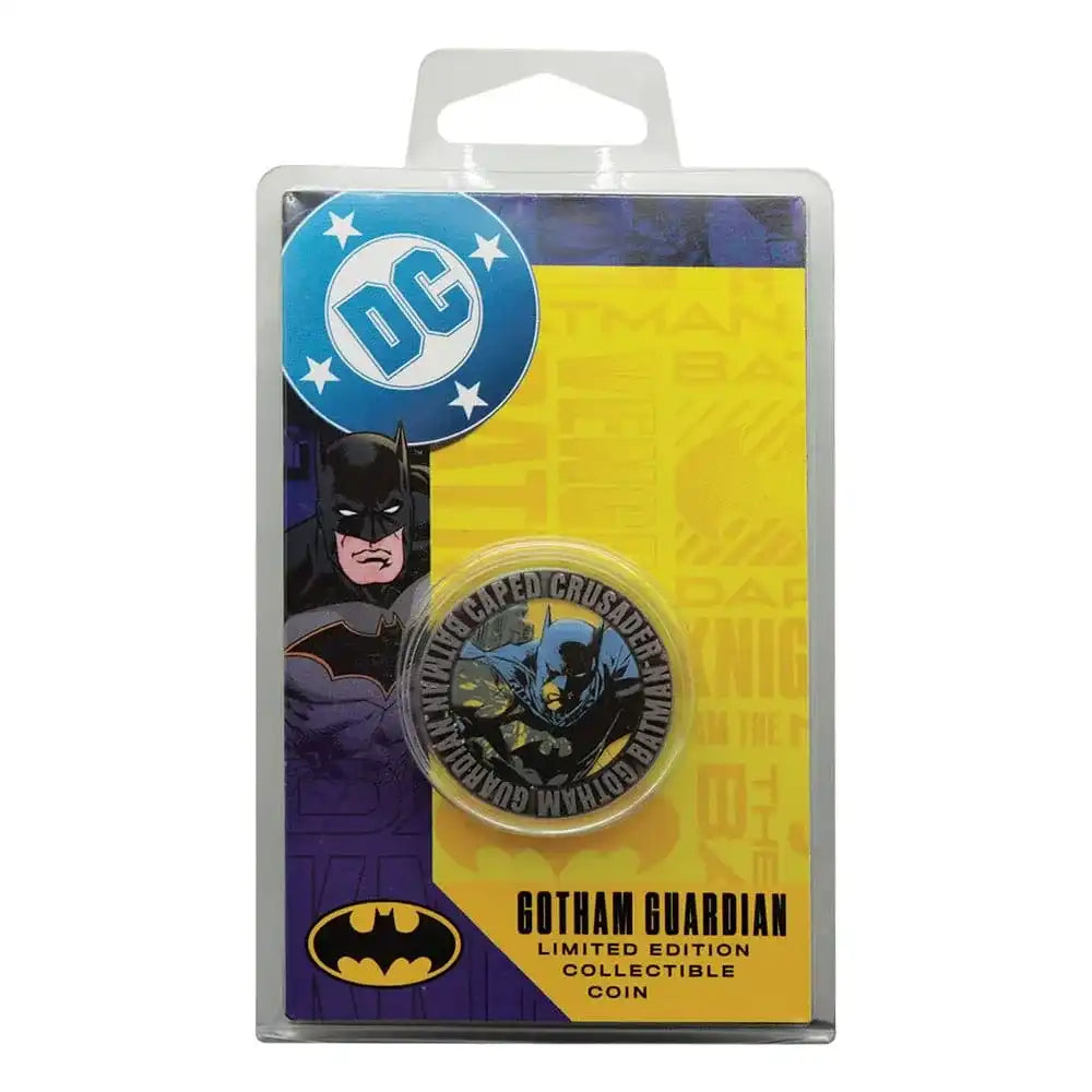 DC Comics Sammelmünze Batman Caped Crusader Limited Edition - Smalltinytoystore