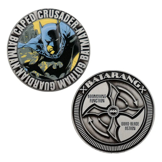 DC Comics Sammelmünze Batman Caped Crusader Limited Edition - Smalltinytoystore