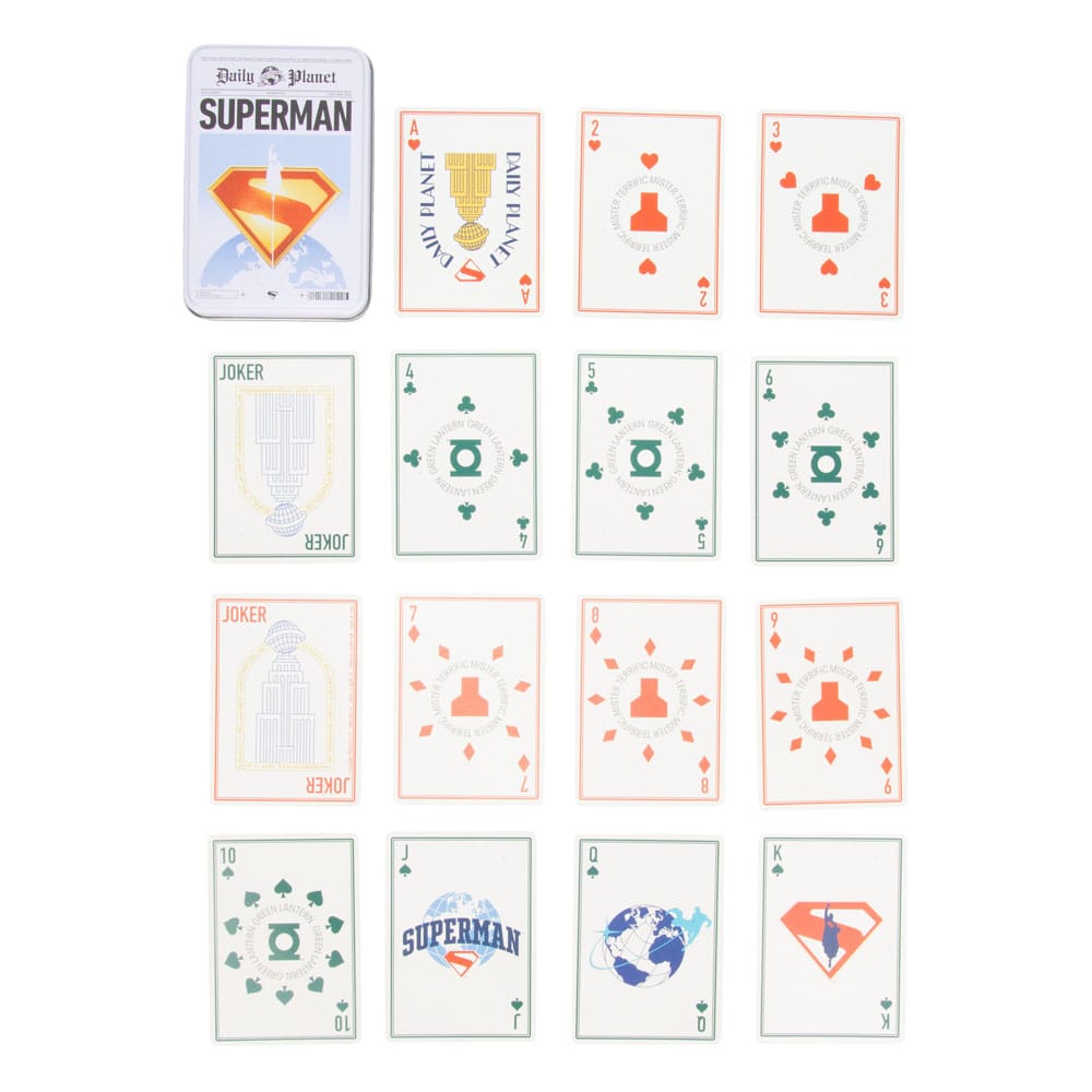 DC Comics Spielkarten Superman - Smalltinytoystore