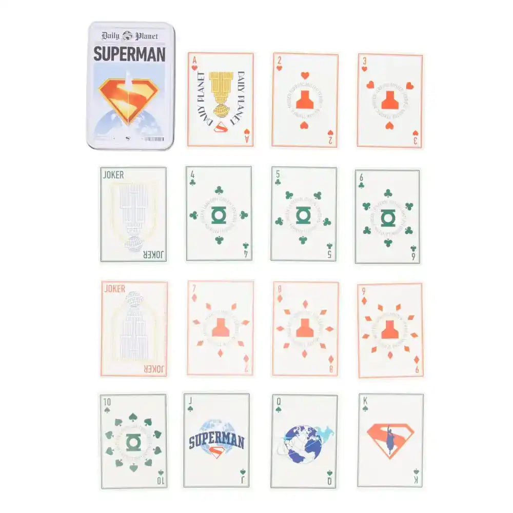 DC Comics Spielkarten Superman - Smalltinytoystore