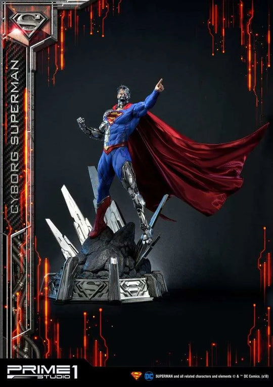 DC Comics Statue 1/3 Cyborg Superman 93 cm - Smalltinytoystore
