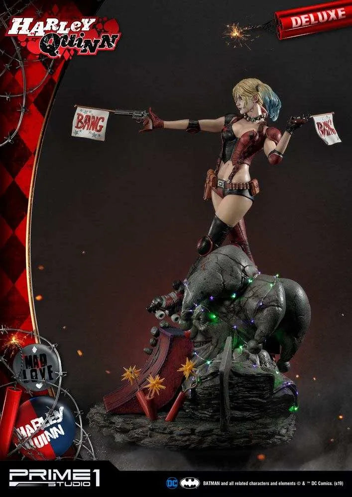 DC Comics Statue Harley Quinn Deluxe Ver. 91 cm - Smalltinytoystore