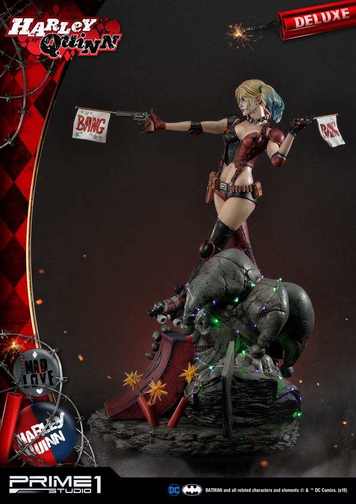 DC Comics Statue Harley Quinn Deluxe Ver. 91 cm - Smalltinytoystore