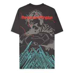 DC Comics T-Shirt Superman Dark Grey son of Krypton Größe XL - Smalltinytoystore