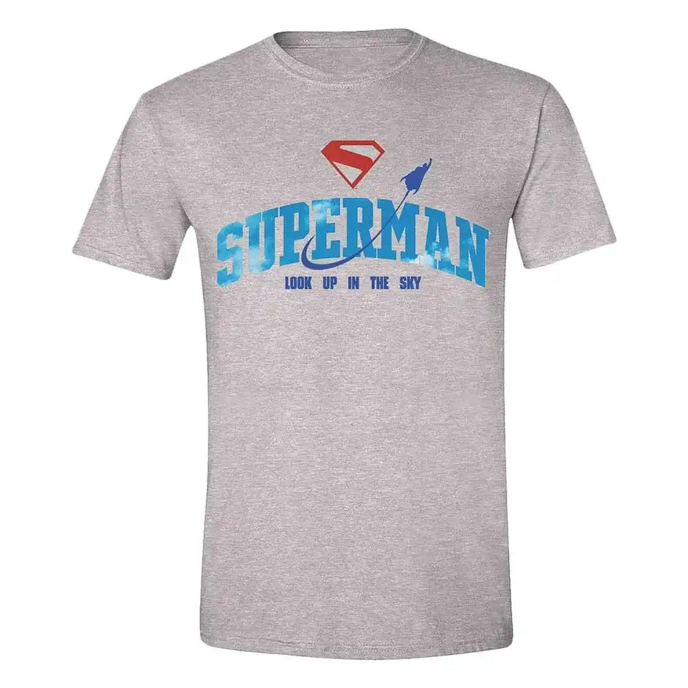 DC Comics T-Shirt Superman Look Up In The Sky Größe S - Smalltinytoystore