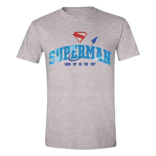 DC Comics T-Shirt Superman Look Up In The Sky Größe S - Smalltinytoystore