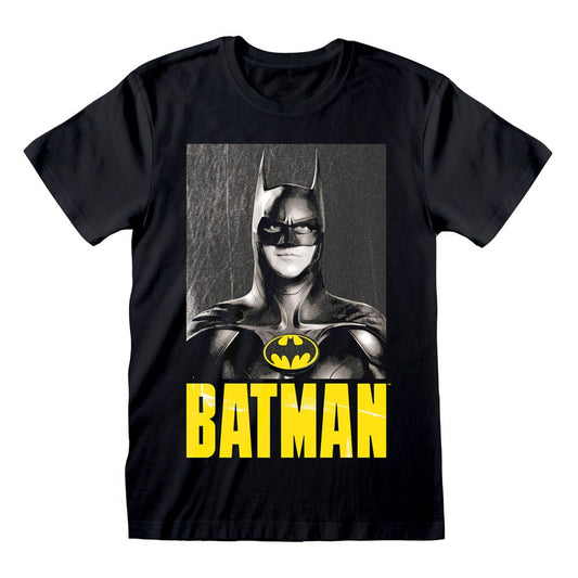 DC Comics T-Shirt The Flash Movie - Keaton Batman Größe L - Smalltinytoystore