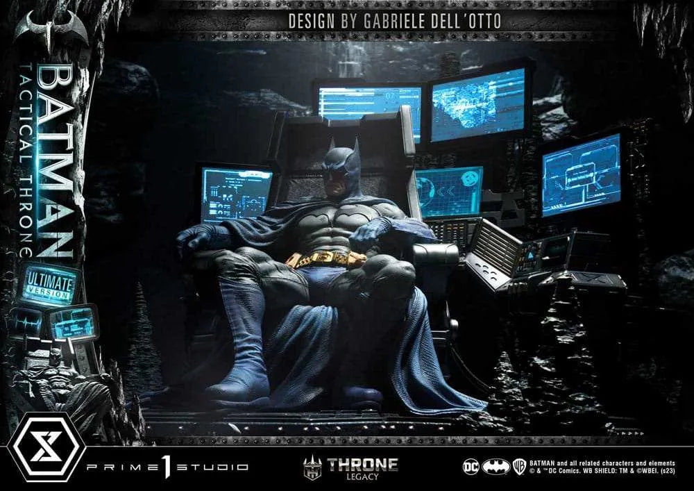 DC Comics Throne Legacy Collection Statue 1/3 Batman Tactical Throne Ultimate Version 57 cm - Smalltinytoystore