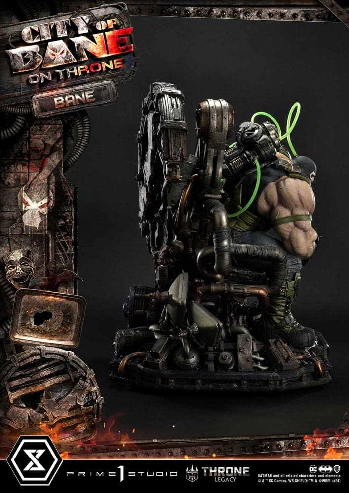 DC Comics Throne Legacy Collection Statue 1/4 Batman Bane on Throne 61 cm - Smalltinytoystore