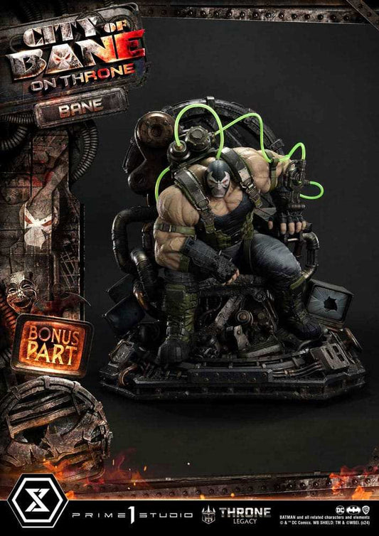 DC Comics Throne Legacy Collection Statue 1/4 Batman Bane on Throne Deluxe Bonus Version 61 cm - Smalltinytoystore