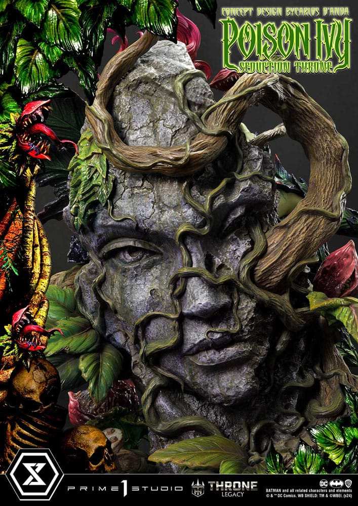 DC Comics Throne Legacy Collection Statue 1/4 Batman Poison Ivy Seduction Throne Deluxe Bonus Version 55 cm - Smalltinytoystore