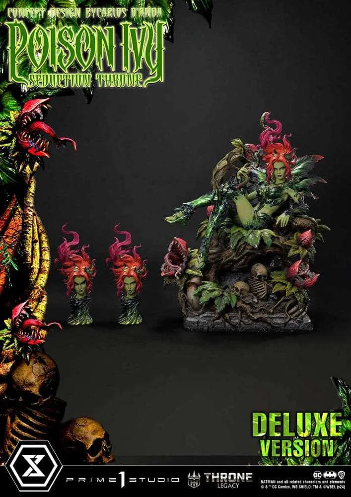 DC Comics Throne Legacy Collection Statue 1/4 Batman Poison Ivy Seduction Throne Deluxe Version 55 cm - Smalltinytoystore