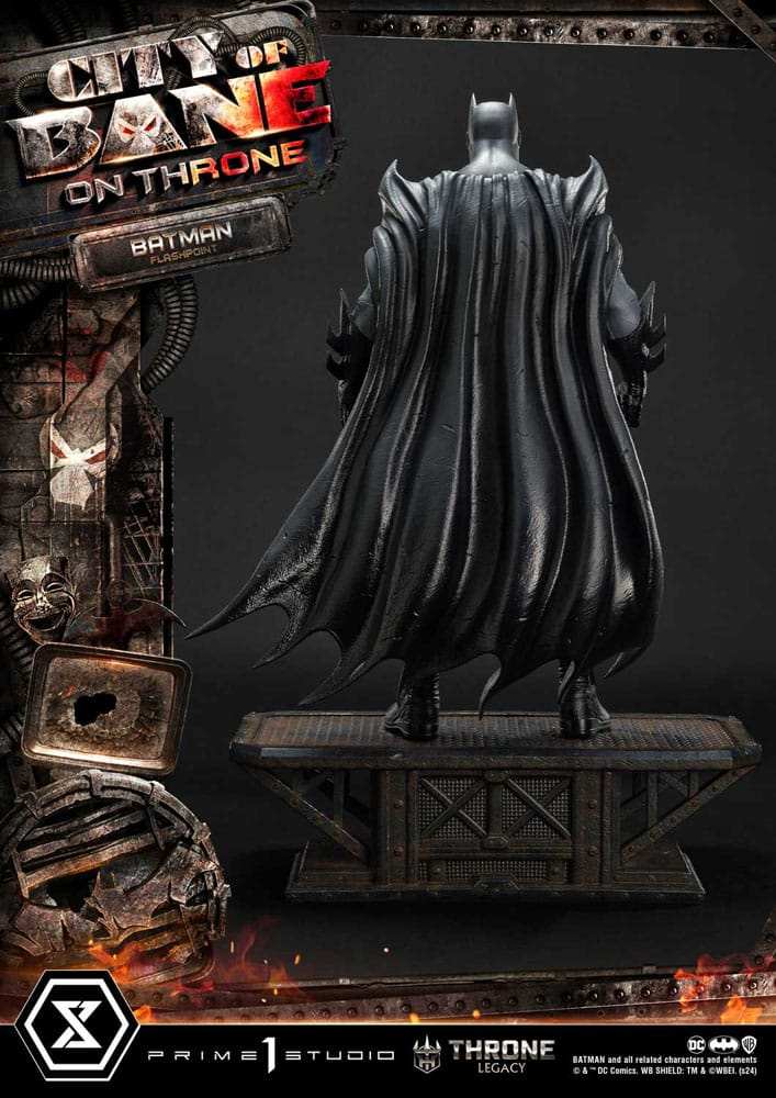 DC Comics Throne Legacy Collection Statue 1/4 Flashpoint Batman 60 cm - Smalltinytoystore