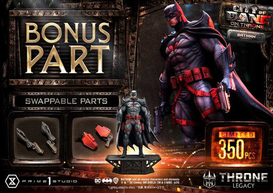 DC Comics Throne Legacy Collection Statue 1/4 Flashpoint Batman Bonus Version 60 cm - Smalltinytoystore