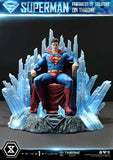 DC Comics Throne Legacy Collection Statue 1/4 Superman Fortress of Solitude on Throne (Design by Gabriele Dell'Otto) 52 cm - Smalltinytoystore