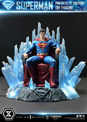 DC Comics Throne Legacy Collection Statue 1/4 Superman Fortress of Solitude on Throne (Design by Gabriele Dell'Otto) 52 cm - Smalltinytoystore