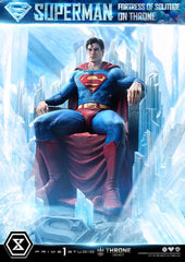 DC Comics Throne Legacy Collection Statue 1/4 Superman Fortress of Solitude on Throne (Design by Gabriele Dell'Otto) 52 cm - Smalltinytoystore