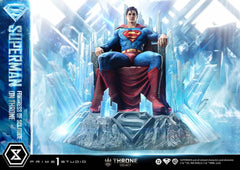 DC Comics Throne Legacy Collection Statue 1/4 Superman Fortress of Solitude on Throne (Design by Gabriele Dell'Otto) 52 cm - Smalltinytoystore