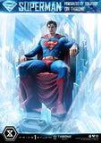 DC Comics Throne Legacy Collection Statue 1/4 Superman Fortress of Solitude on Throne (Design by Gabriele Dell'Otto) 52 cm - Smalltinytoystore