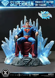 DC Comics Throne Legacy Collection Statue 1/4 Superman Fortress of Solitude on Throne (Design by Gabriele Dell'Otto) Ultimate Bonus Version 52 cm - Smalltinytoystore