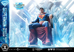 DC Comics Throne Legacy Collection Statue 1/4 Superman Fortress of Solitude on Throne (Design by Gabriele Dell'Otto) Ultimate Bonus Version 52 cm - Smalltinytoystore