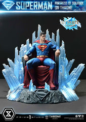 DC Comics Throne Legacy Collection Statue 1/4 Superman Fortress of Solitude on Throne (Design by Gabriele Dell'Otto) Ultimate Bonus Version 52 cm - Smalltinytoystore