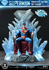 DC Comics Throne Legacy Collection Statue 1/4 Superman Fortress of Solitude on Throne (Design by Gabriele Dell'Otto) Ultimate Version 52 cm - Smalltinytoystore