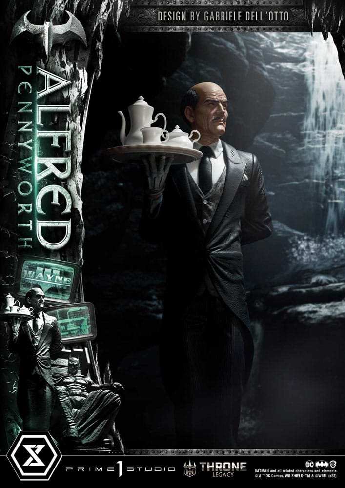 DC Comics Throne Legacy Series Statue Alfred Pennyworth (Batman Comics) 57 cm - Smalltinytoystore