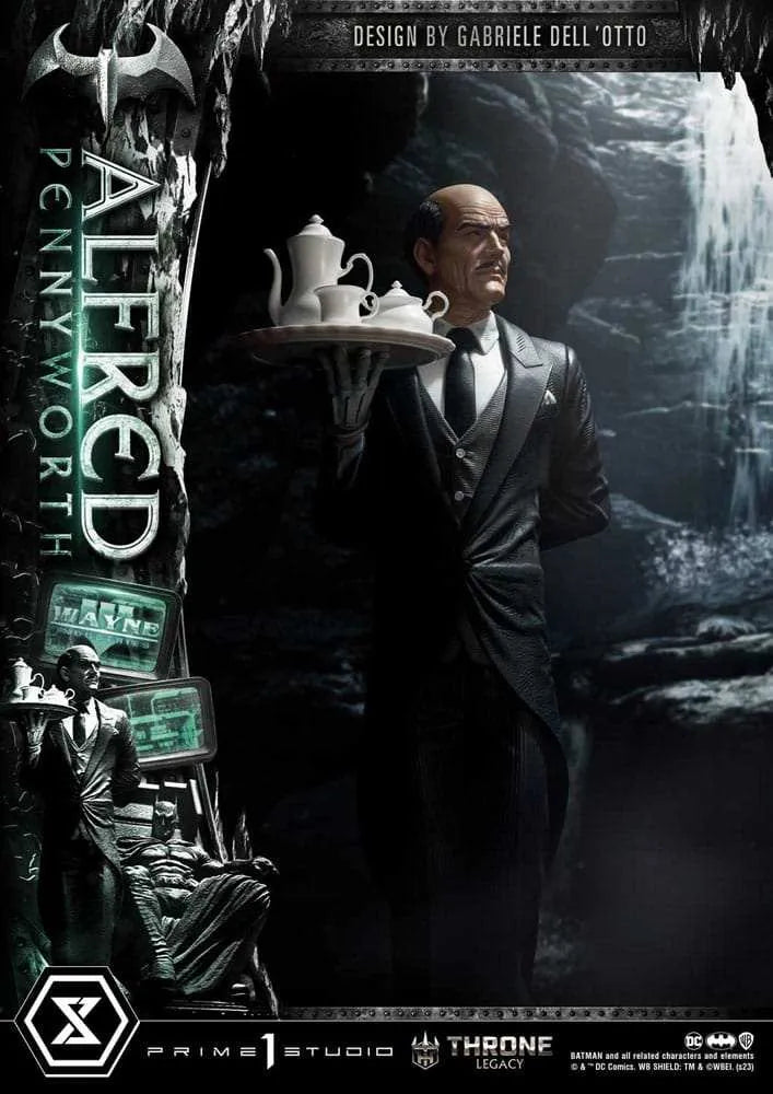 DC Comics Throne Legacy Series Statue Alfred Pennyworth (Batman Comics) 57 cm - Smalltinytoystore