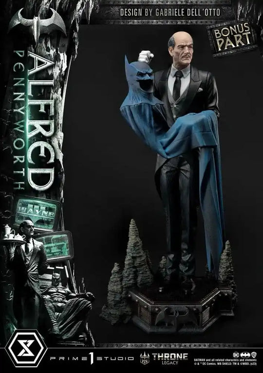DC Comics Throne Legacy Series Statue Alfred Pennyworth (Batman Comics) Bonus Version 57 cm - Smalltinytoystore