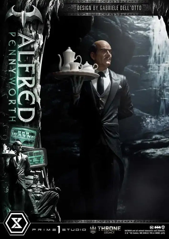 DC Comics Throne Legacy Series Statue Alfred Pennyworth (Batman Comics) Bonus Version 57 cm - Smalltinytoystore