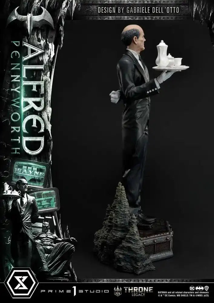 DC Comics Throne Legacy Series Statue Alfred Pennyworth (Batman Comics) Bonus Version 57 cm - Smalltinytoystore