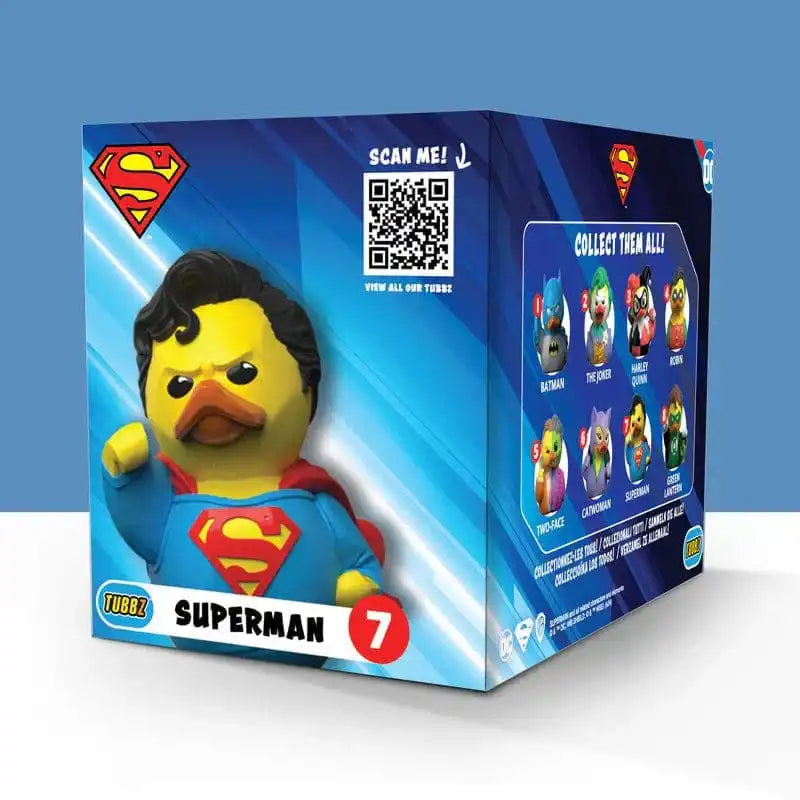 DC Comics Tubbz PVC Figur Superman Boxed Edition 10 cm - Smalltinytoystore