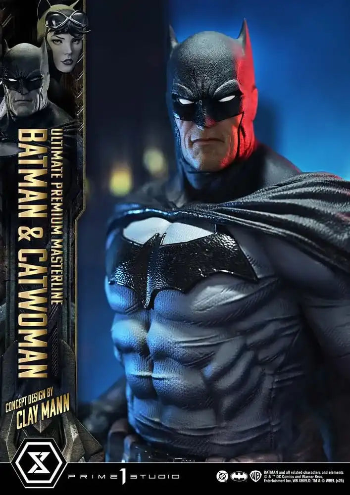 DC Comics Ultimate Premium Masterline Series Statue 1/4 Batman & Catwoman (Concept Design by Clay Mann) Bonus Version 56 cm
